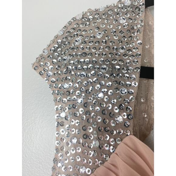 NWT ADRIANNA PAPELL DRESS GOWN 16W PINK MOTHER OF THE BRIDE BRIDESMAID FORMAL - Picture 9 of 16